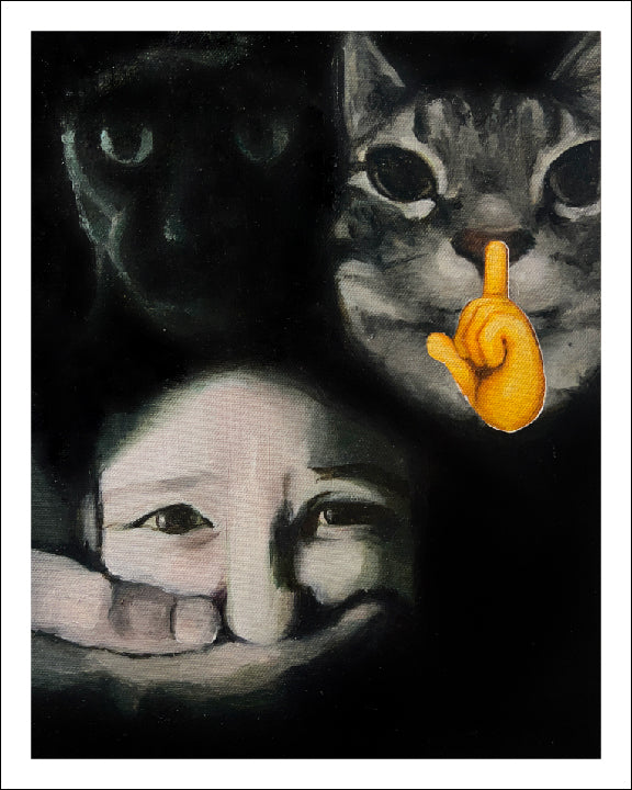 Shhh...Keep Silent (print)