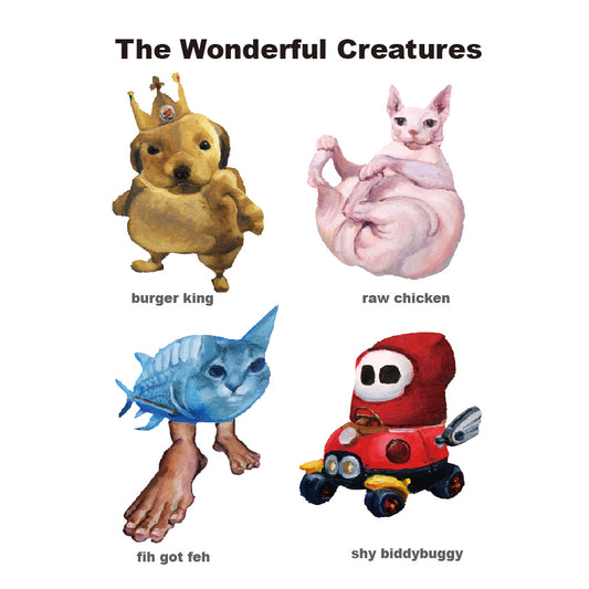The wonderful creatures A | stickers