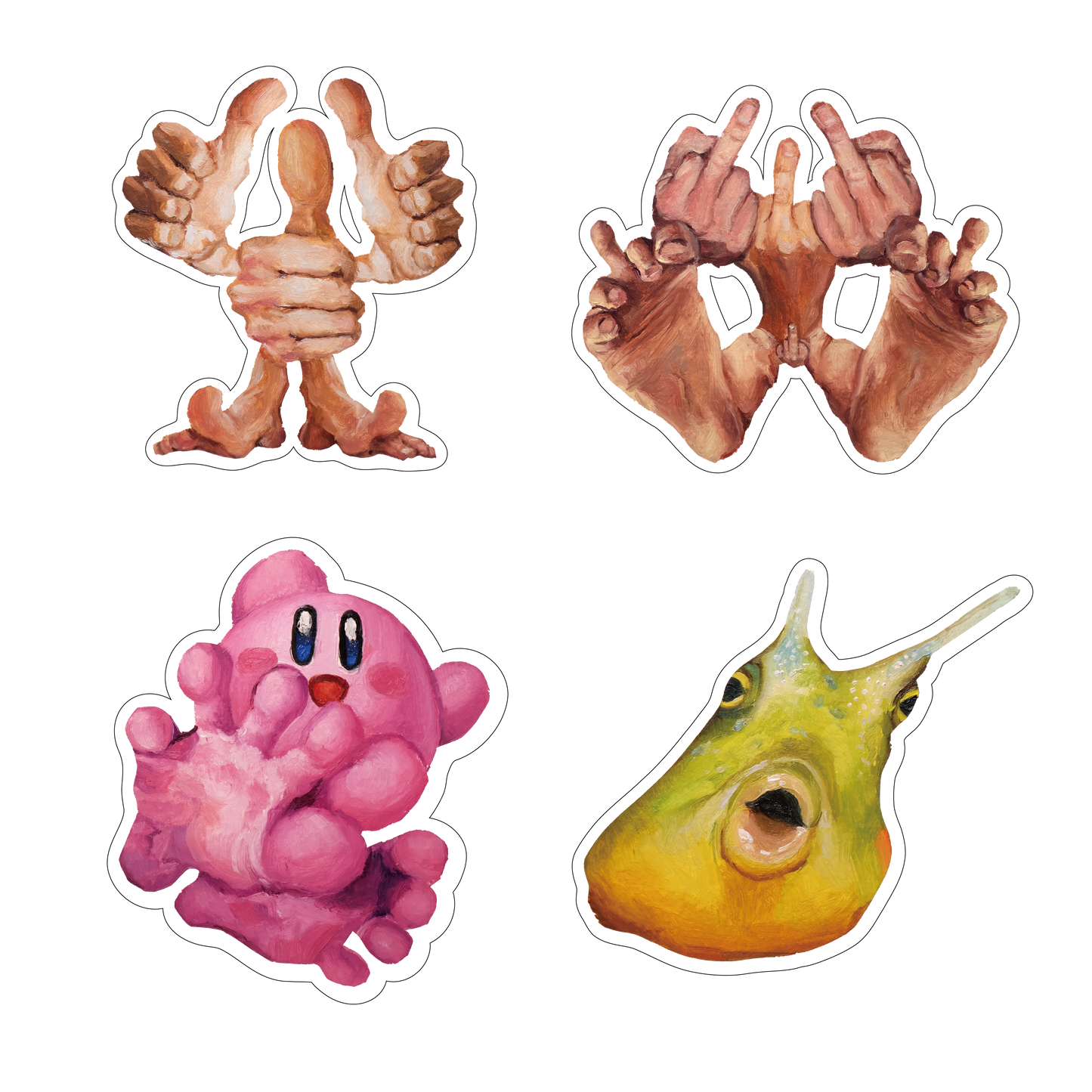 The wonderful creatures B | stickers