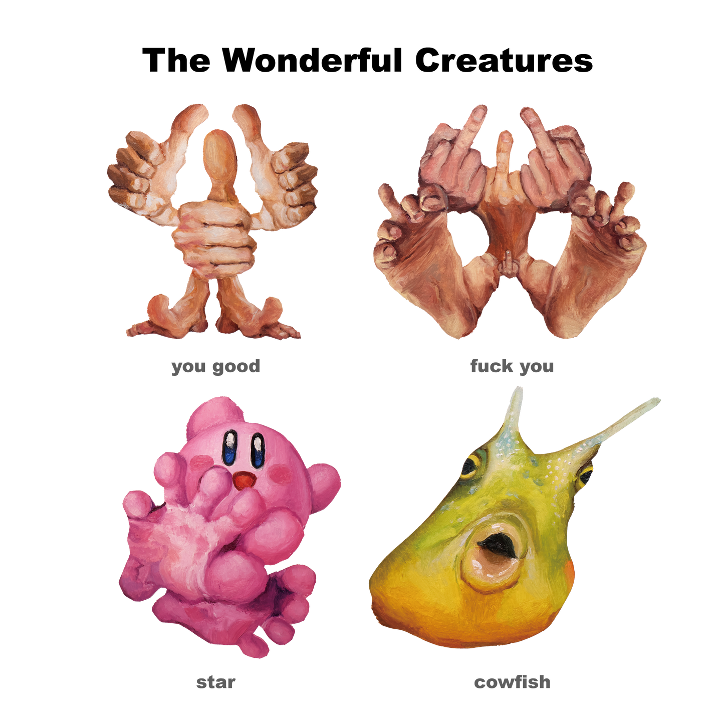 The wonderful creatures B | stickers
