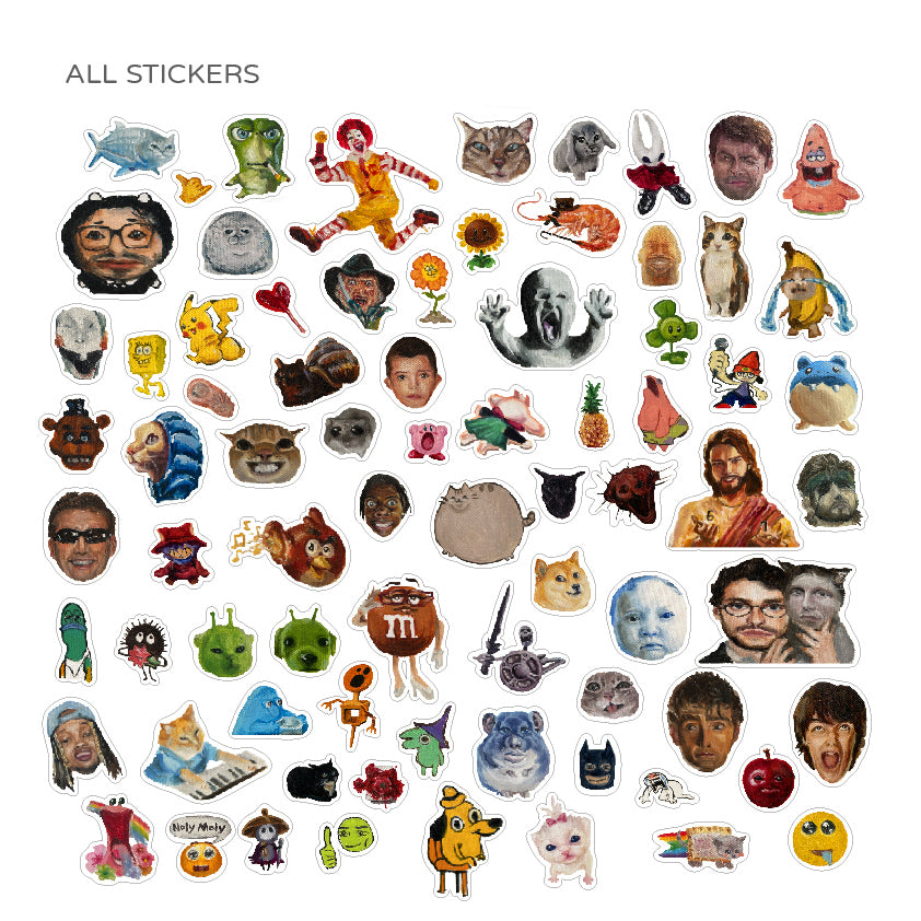 Drawing the cute little things I found on the Internet 2 | STICKER PACK
