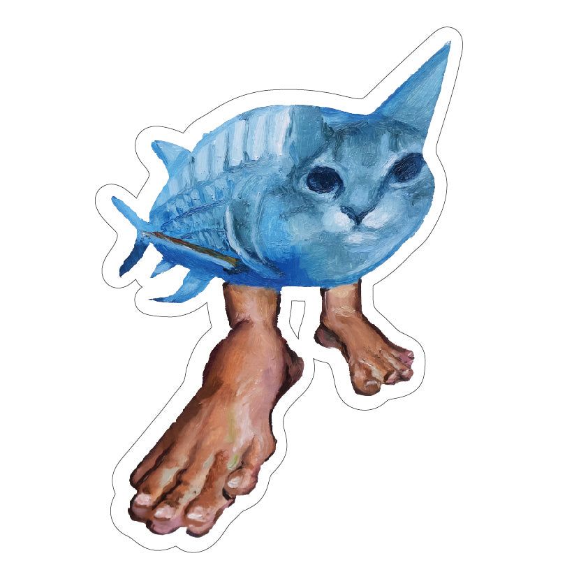 The wonderful creatures A | single sticker