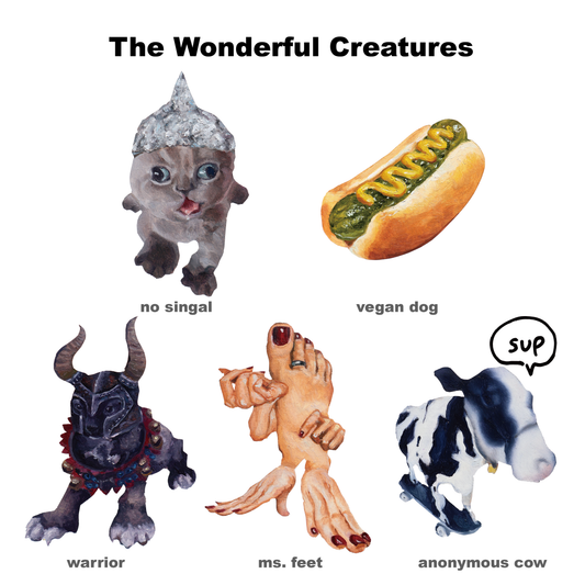 The wonderful creatures C | stickers